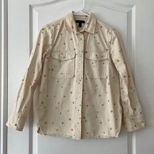Jcrew star shirt
